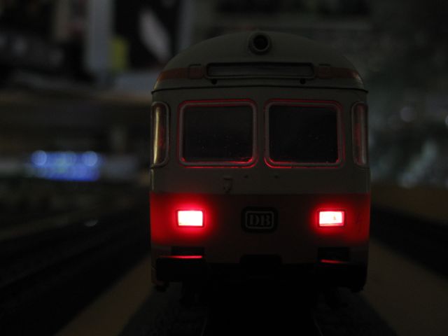 City-Bahn-Steuerwagen von Lima