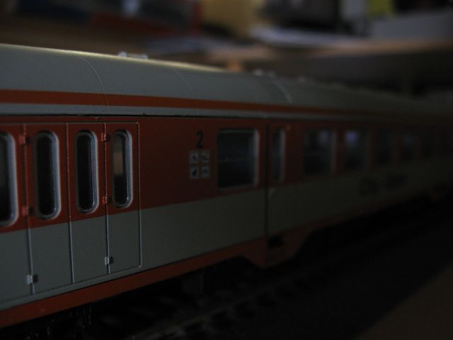 City-Bahn-Steuerwagen von Lima