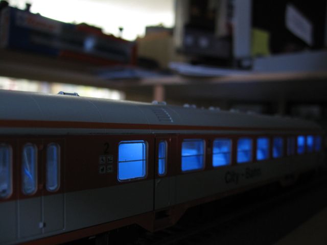 City-Bahn-Steuerwagen von Lima