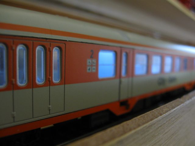 City-Bahn-Steuerwagen von Lima