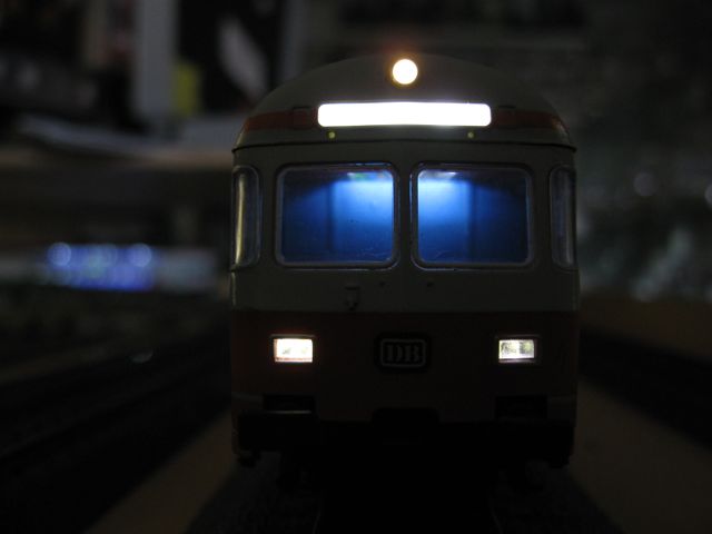 City-Bahn-Steuerwagen von Lima