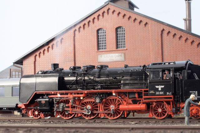 Dampflokomotive 23001