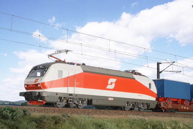 Elektrolokomotive 1012 der ÖBB