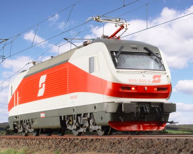Elektrolokomotive 1012 der ÖBB