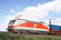 Elektrolokomotive 1012 der ÖBB