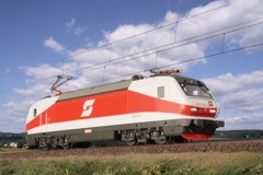 Elektrolokomotive 1012 der ÖBB