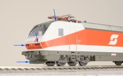 Elektrolokomotive 1012 der ÖBB